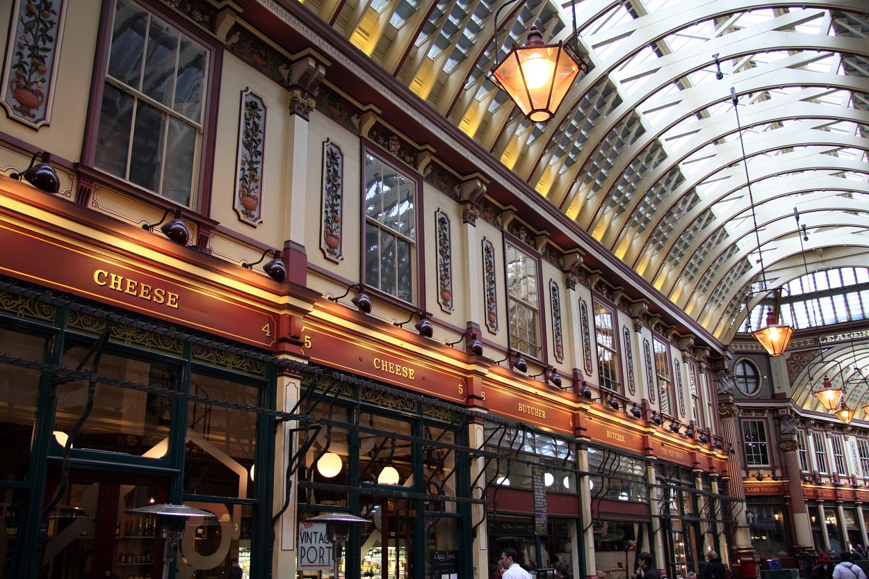 leadenhall market roof