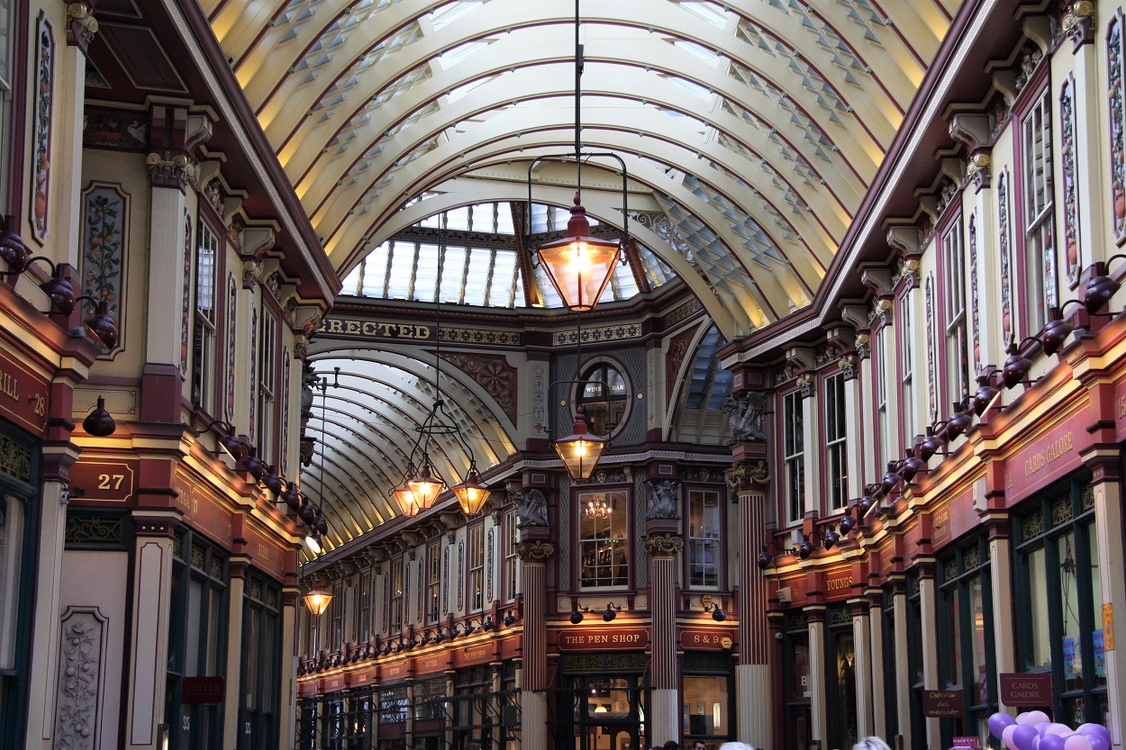Leadenhall markets main hall