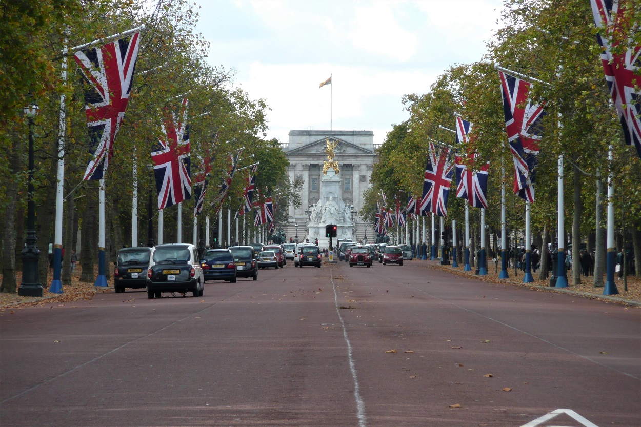 the mall st james's park london