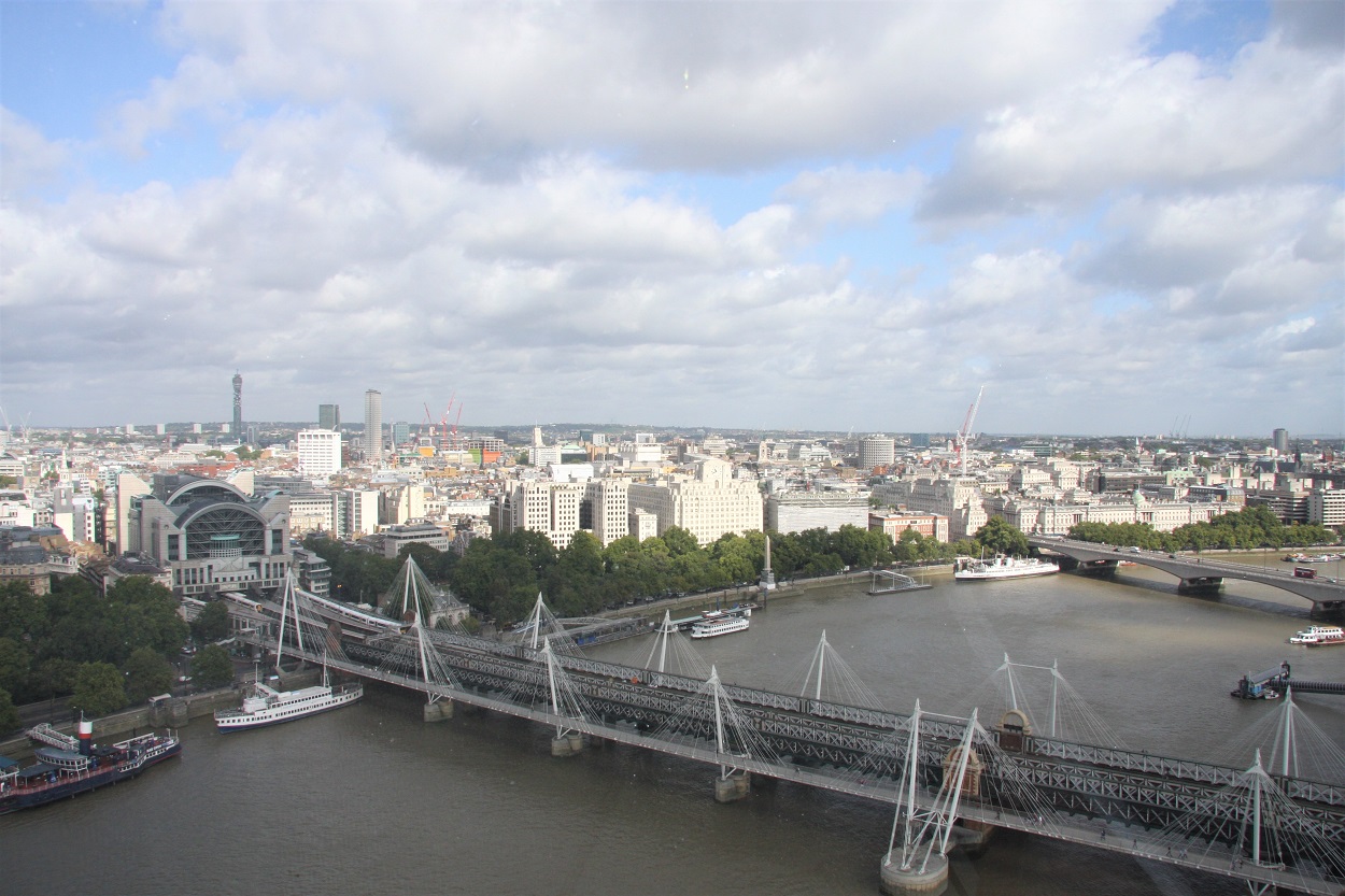 hungerford rail bridge