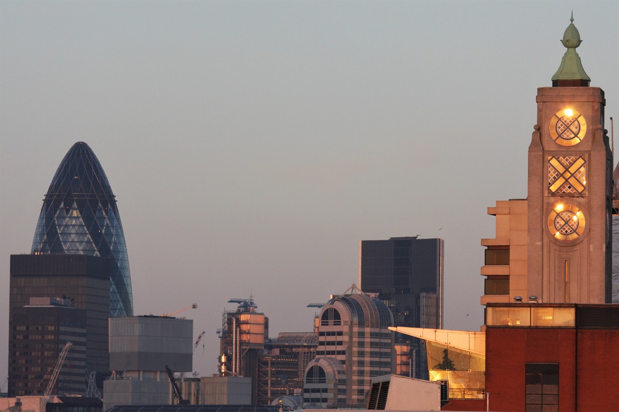 oxo tower at night
