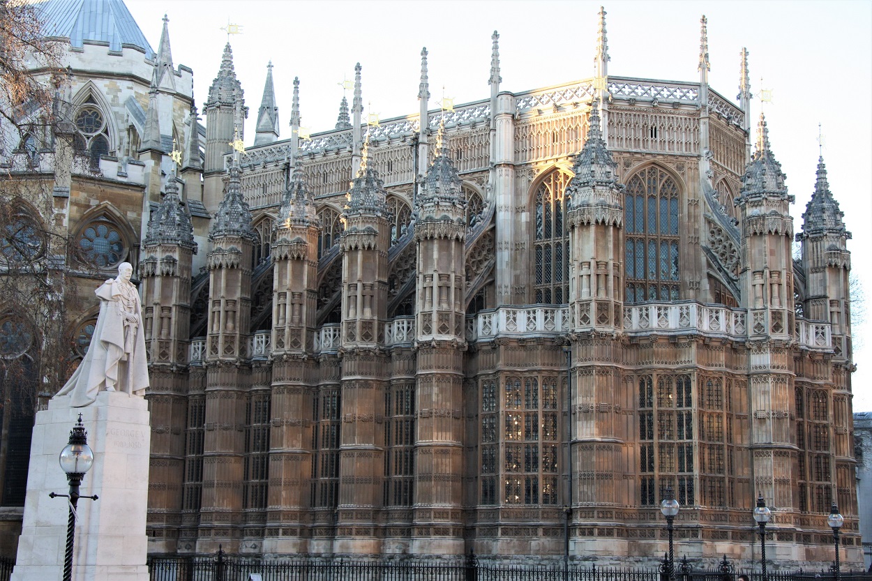 magnificent fan-vaulted ceiling